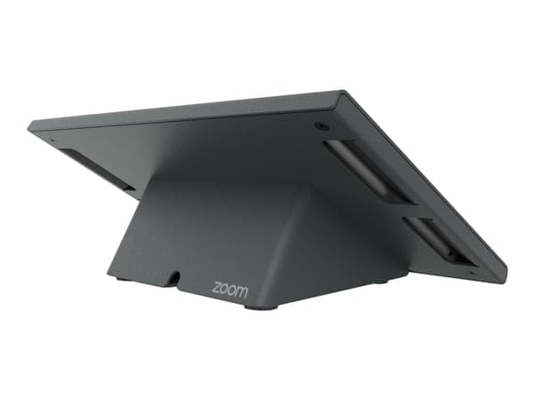 Heckler Zoom Rooms Console - Innhegning - 30-degree angle - for nettbrett - låsbar - stål - gråsvart - skjermstørrelse: 10.2" - skrivebord, vognmonte