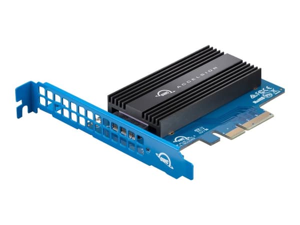 OWC Accelsior 1A - Gränssnittsadapter - Custom Blade - PCIe 4.0 x4 - för Apple Mac Pro; Mercury Helios 3, 3S, FX 650; ThunderBay Flex 8
