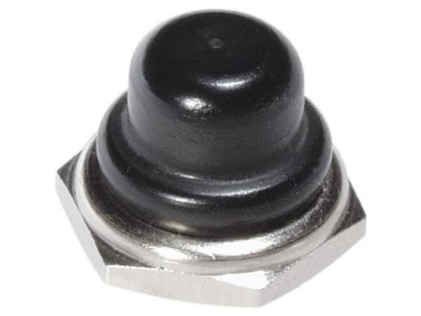 APEM N36216002 N36216002 Tætningskappe Sort, Sort 1 stk