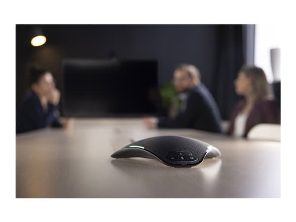 Konftel 70, IP-neuvottelupuhelin, Suuri huone, 70 m², Painikkeet, Musta, Suuntaukseton