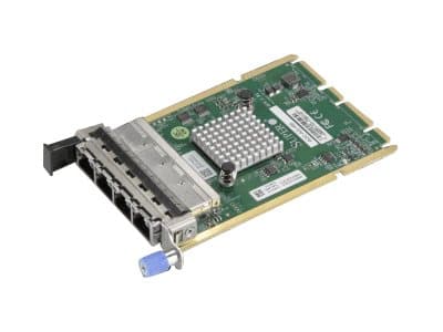 Supermicro AOC-AG-i4M - Nettverksadapter - Advanced I/O Module (AIOM) - Gigabit Ethernet x 4