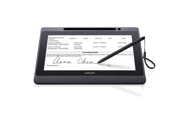 Wacom DTU-1141B - Digitizer w/ LCD-näytöllä - 22,32 x 12,56 cm - sähkömagneettinen - 4 painiketta - langallinen - USB - musta