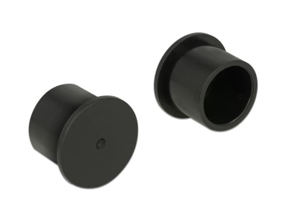 DeLOCK 60165, F jack, Musta, Tyyppi F, Polyeteeni (PE), 11,5 mm, 14 mm