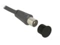 Pikkukuva 2 / 4: DeLOCK 60165, F jack, Musta, Tyyppi F, Polyeteeni (PE), 11,5 mm, 14 mm