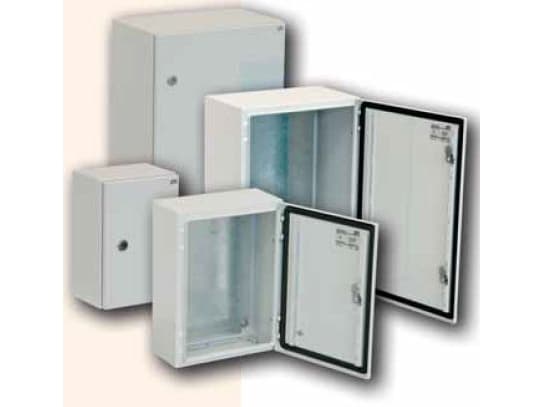 Eti-Polam metallhus 1000x1000x250mm IP65 med ETIBOX GT 100-100-25-kort (001102148)