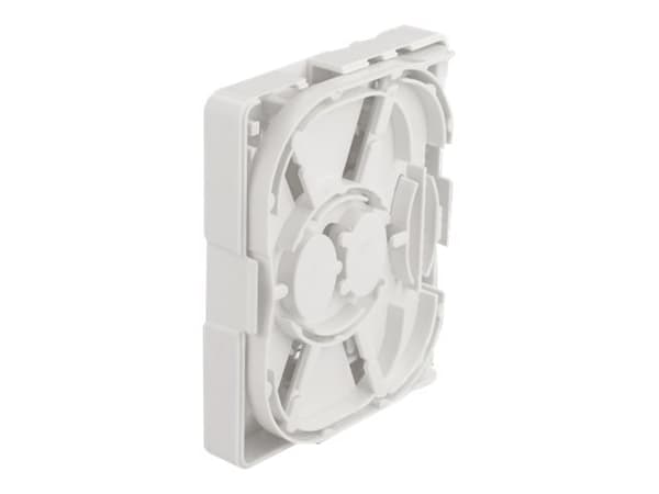 Delock - Fiber-optic connection box - veggmonterbar - hvit