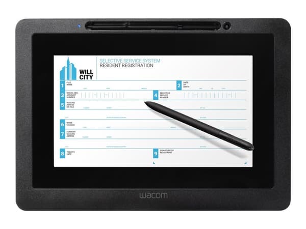 Wacom DTU-1031AX - Digitaliserer m/ LCD display - 22.3 x 12.5 cm - elektromagnetisk - kablet - USB
