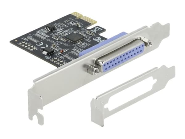 Delock PCI Express-kort til 1 x Parallell IEEE1284 - Parallelladapter - PCIe 2.0 lavprofil - IEEE 1284 x 1