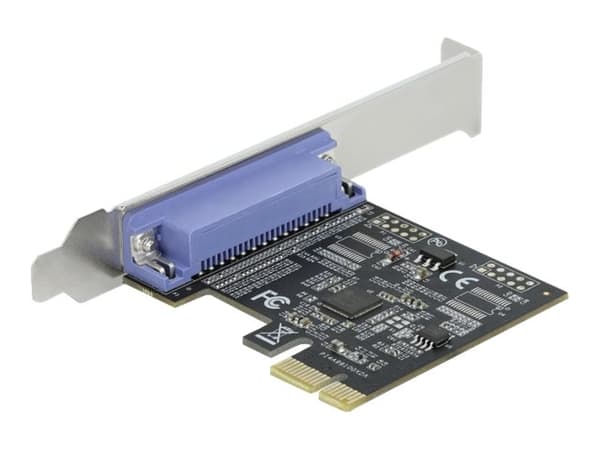 Delock PCI Express-kort til 1 x Parallell IEEE1284 - Parallelladapter - PCIe 2.0 lavprofil - IEEE 1284 x 1