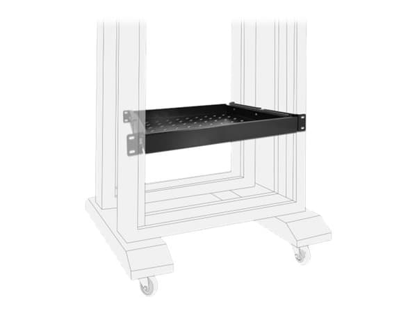 Delock - Rack drawer - svart - 1U - 19"
