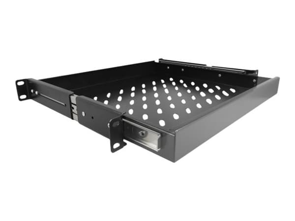 Delock - Rack drawer - svart - 1U - 19"
