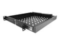 Miniatyrbild 2 av 5: Delock - Rack drawer - svart - 1U - 19"