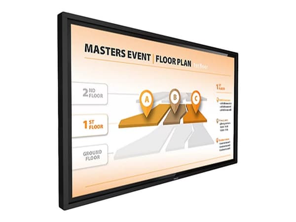 Philips 32BDL3651T - 32" Diagonalklasse LED-bakgrunnsbelyst LCD-skjerm - interaktiv digital skilting - med pekeskjerm (multiberørings) - 1080p 1920 x