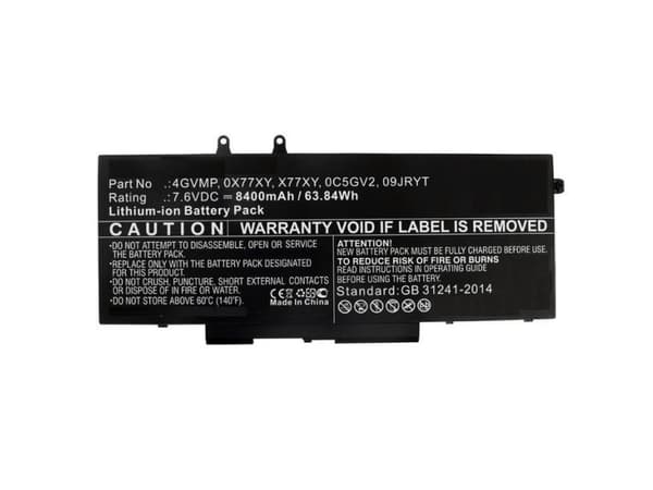 CoreParts MBXDE-BA0182, Akku, DELL, Latitude 14 5400, Latitude 14 5500, N001L5400-D1306CN