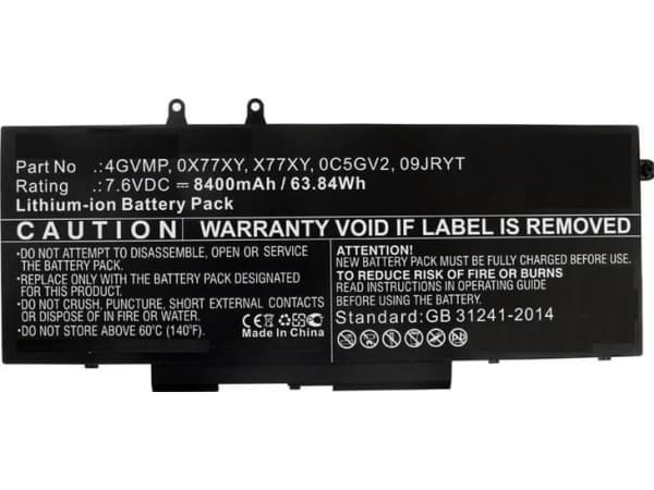 CoreParts MBXDE-BA0182, Akku, DELL, Latitude 14 5400, Latitude 14 5500, N001L5400-D1306CN