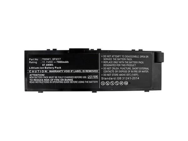 CoreParts - Batteri til bærbar PC (tilsvarer: Dell RDYCT, Dell 0FNY7, Dell 451-BBSE, Dell 451-BBSB, Dell TWCPG, Dell MFKVP, Dell GR5D3, Dell T05W1, D