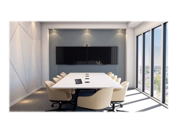 Poly Studio E70 - Konferansekamera - innendørs - farge - 2 x 20 MP - 3840 x 2160 - 4K, 2160p - lyd - LAN - USB-C - PoE