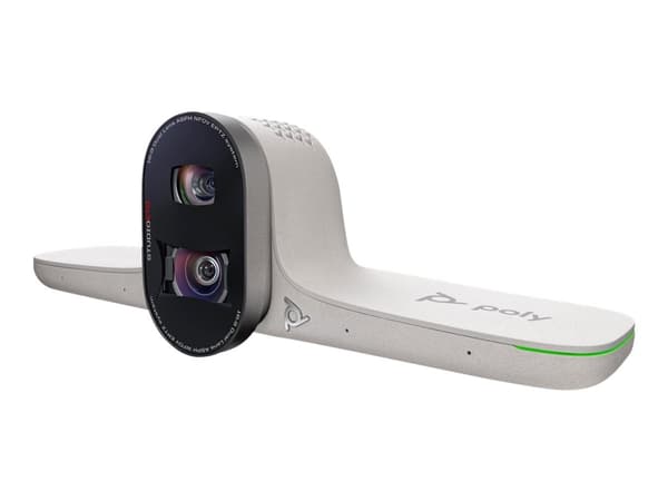 Poly Studio E70 - Konferansekamera - innendørs - farge - 2 x 20 MP - 3840 x 2160 - 4K, 2160p - lyd - LAN - USB-C - PoE