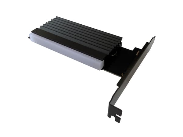 LC-Power PCI-Contr M.2-NVME-SSD, PlayStation Network, M.2, PCIe 4.0, Sort, Passiv, CE