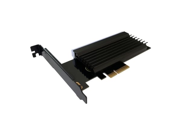 LC-Power PCI-Contr M.2-NVME-SSD, PlayStation Network, M.2, PCIe 4.0, Sort, Passiv, CE