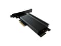 Miniatyrbilde 5 av 5: LC-Power PCI-Contr M.2-NVME-SSD, PlayStation Network, M.2, PCIe 4.0, Sort, Passiv, CE