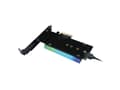 Miniatyrbilde 1 av 5: LC-Power PCI-Contr M.2-NVME-SSD, PlayStation Network, M.2, PCIe 4.0, Sort, Passiv, CE