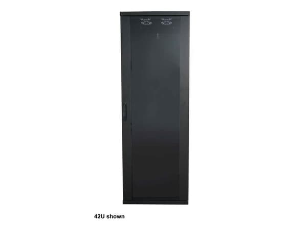 Intellinet 715386, Itseseisova teline, 32U, 600 kg, Näppäinlukko, Säädettävät jalat, 88 kg