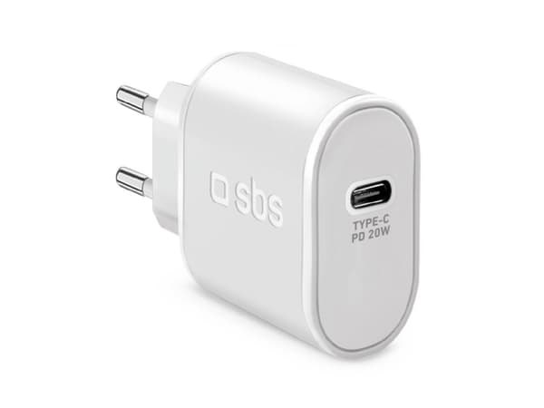 SBS TETR1CPD20, Telefon, Innendørs, 100 - 250 V, 50 - 60 Hz, 20 W, 250 V Hvit