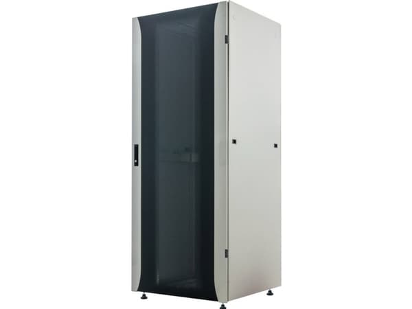Intellinet 715522, Fristående rack, 42U, 2000 kg, Knapplås, Justerbara fötter, 97 kg