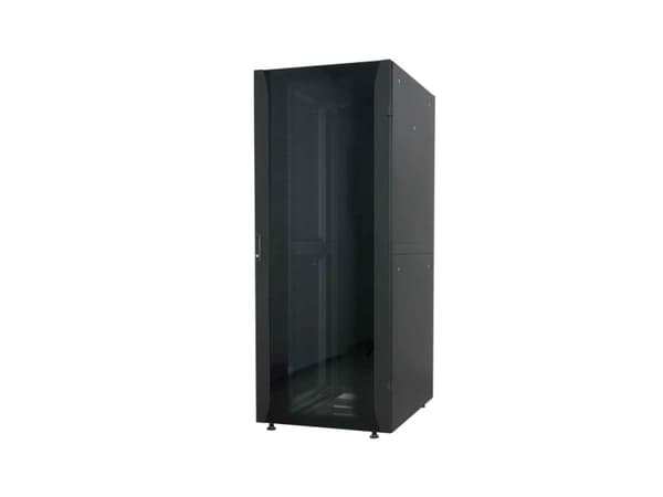 Intellinet 715522, Fristående rack, 42U, 2000 kg, Knapplås, Justerbara fötter, 97 kg