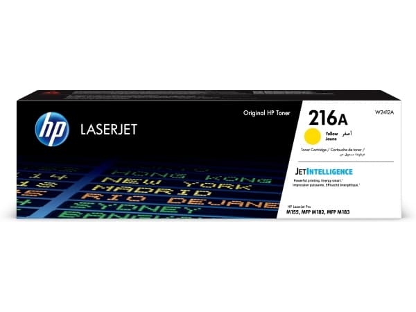 HP 216A alkuperäinen keltainen LaserJet -värikasetti, 850 sivua, Keltainen, 1 kpl