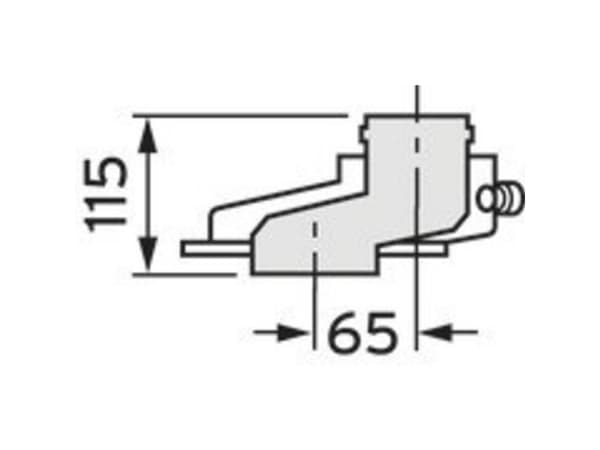 Vaillant Adapter - Sovitin 6,5 cm:n siirtymälle