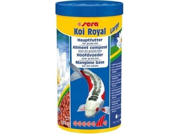 Sera Koi Royal Large 1.000 ml, granulat - pokarm postawowy dla Koi