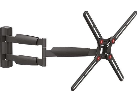 Barkan BM343XL - Monteringssett (veggmontering) - full bevegelse - for LCD-display / bøyd LCD-display - metall - svart - skjermstørrelse: 13"-65"