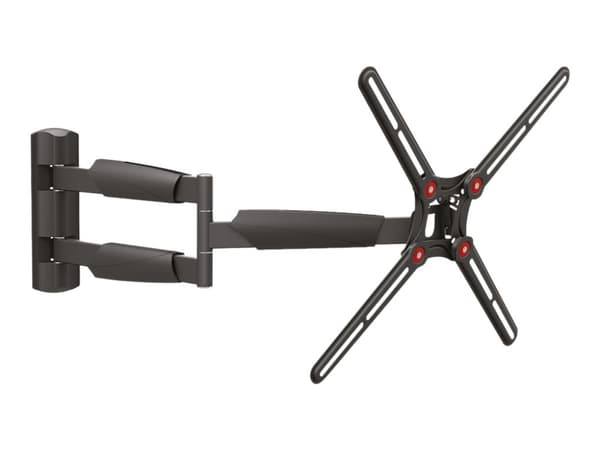 Barkan BM343XL - Monteringssett (veggmontering) - full bevegelse - for LCD-display / bøyd LCD-display - metall - svart - skjermstørrelse: 13"-65" Sort