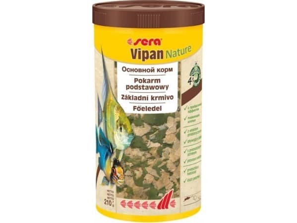 Sera Vipan Nature 1000 ml, flingor - premiumfoder