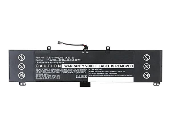 CoreParts - Batteri til bærbar PC - litiumion - 7200 mAh - 53.3 Wh - svart
