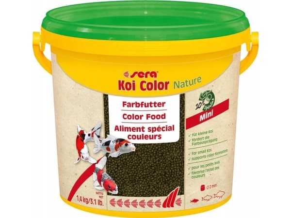 Sera Koi Color Mini 3.800 ml, granulat - pokarm postawowy dla Koi