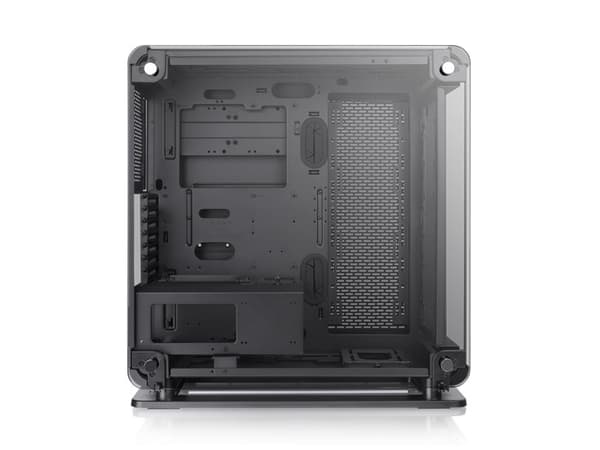 Thermaltake Core P6 Tempered Glass Mid Tower, Midi Tower, PC, Musta, SPCC, Karkaistu lasi, Pelaaminen, Sininen, Vihreä, Punainen