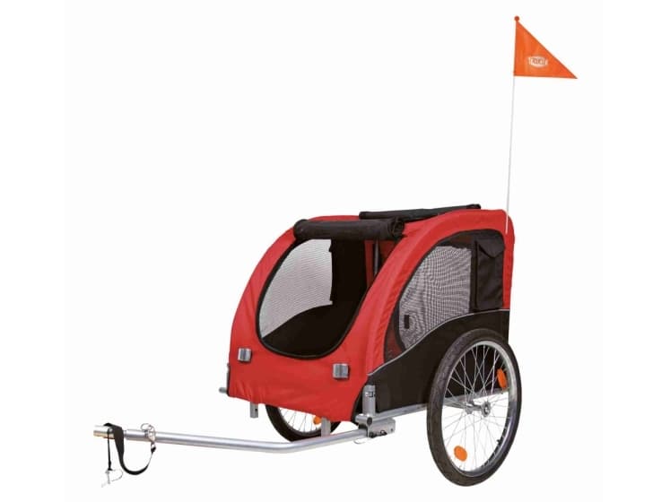 Trixie Bicycle trailer 60 × 57 × 80 cm red/black