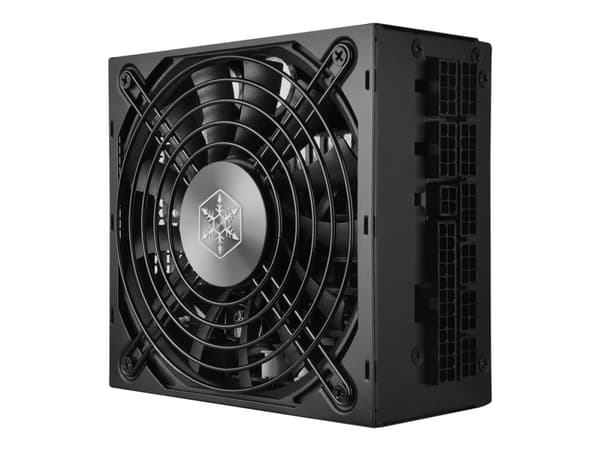 SilverStone SX1000-LPT - Strømforsyning (intern) - ATX12V 2.4/ SFX-L - 80 PLUS Platinum - AC 90-264 V - 1000 Watt - aktiv PFC - lajittelu