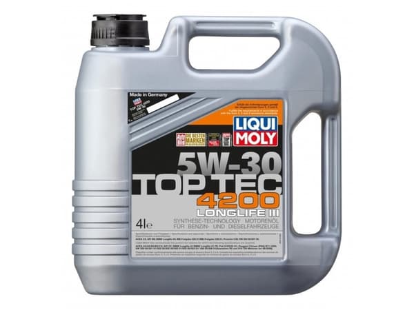Moottoriöljy Liqui Moly Top Tec 4200 5W-30, 4 l
