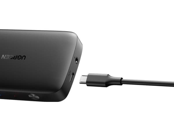 Ugreen - Video/audiosplitter - 3 in, 1 ut - 1 x HDMI - skrivbordsmodell