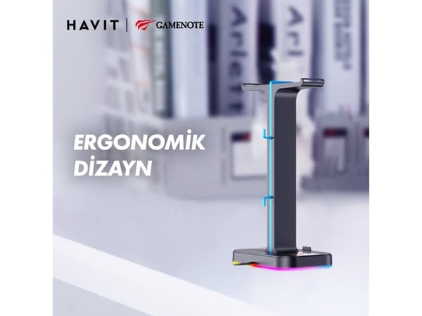 Havit kuuloketeline TH650 musta