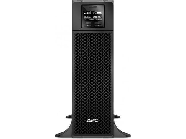 Fujitsu - UPS (rackmonterbar/ekstern) - AC 220-240 V - 4500 watt - 5000 VA - enkeltfase - utgangskontakter: 10 - 3U - 19" - svart