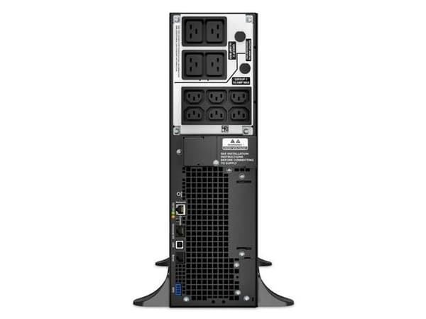 Fujitsu - UPS (rackmonterbar/ekstern) - AC 220-240 V - 4500 watt - 5000 VA - enkeltfase - utgangskontakter: 10 - 3U - 19" - svart