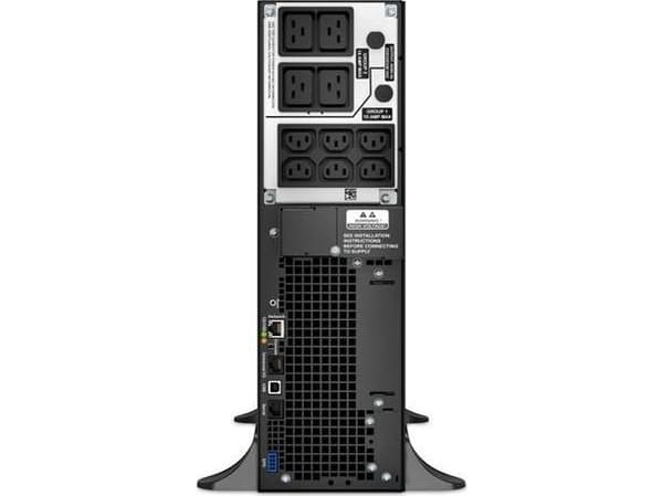 Fujitsu - UPS (rackmonterbar/ekstern) - AC 220-240 V - 4500 watt - 5000 VA - enkeltfase - utgangskontakter: 10 - 3U - 19" - svart