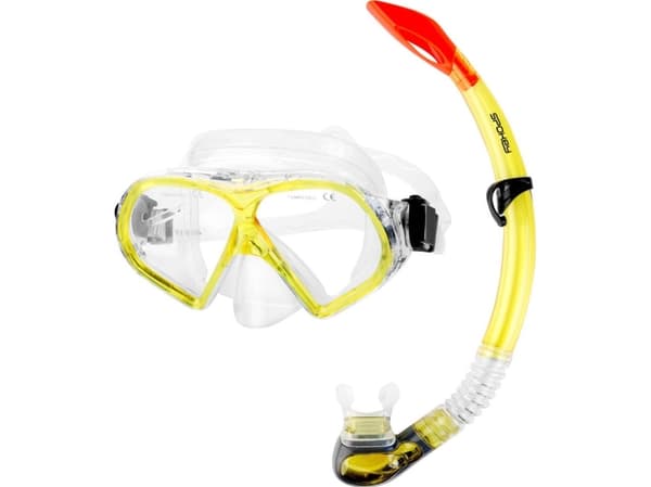 Spokey dykkermaske + snorkel FLONA for Spokey kvinner