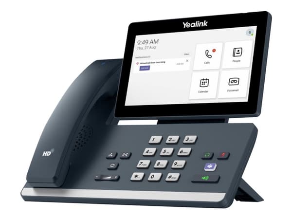 Yealink MP58-WH - VoIP-telefon - med Bluetooth-grensesnitt - SIP - klassisk grå