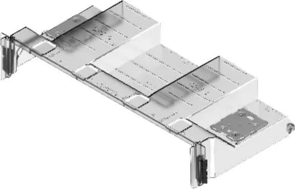 Intel - Luftkanal - 2U - for Server System M50CYP2UR208, M50CYP2UR312